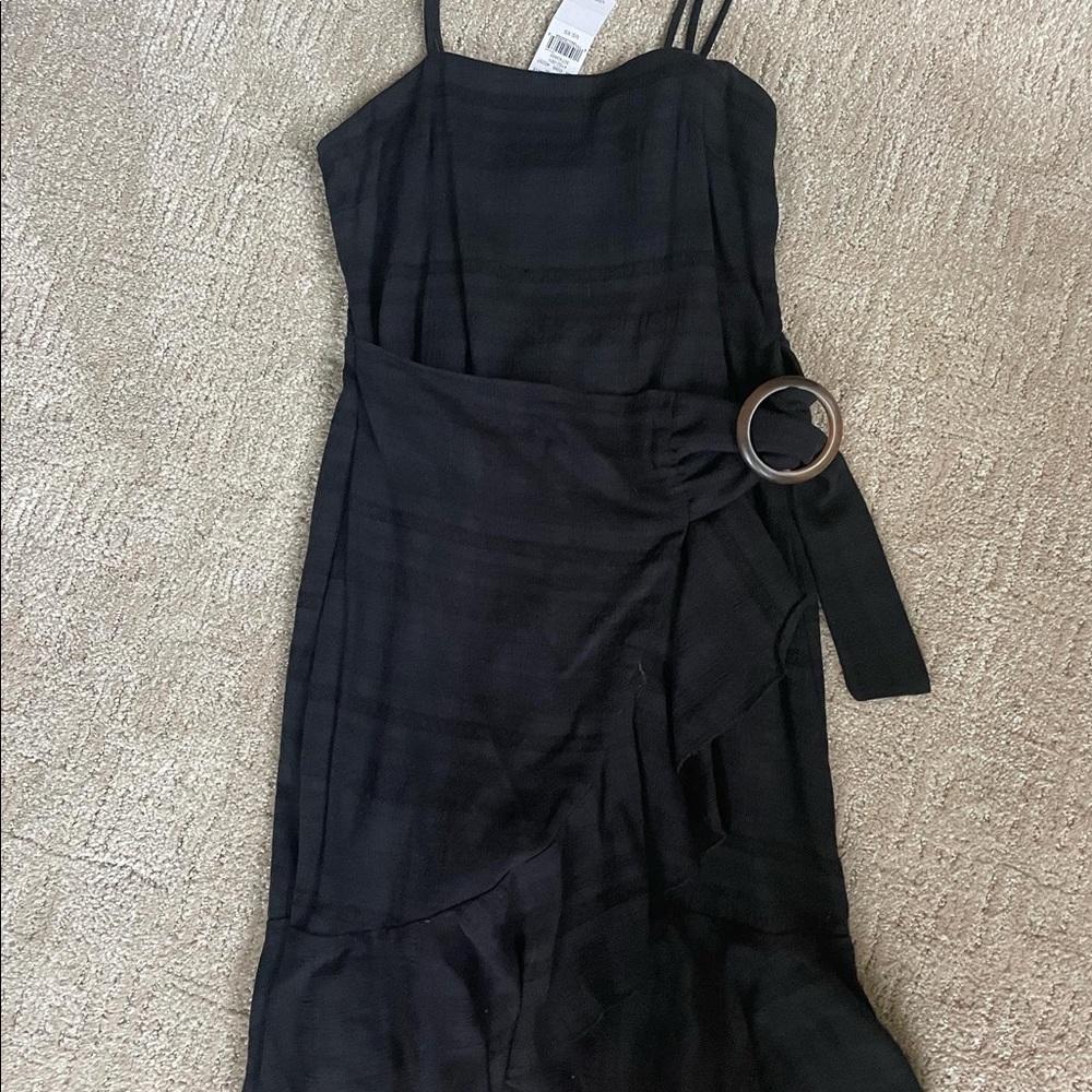 American eagle black wrap dress new with tags